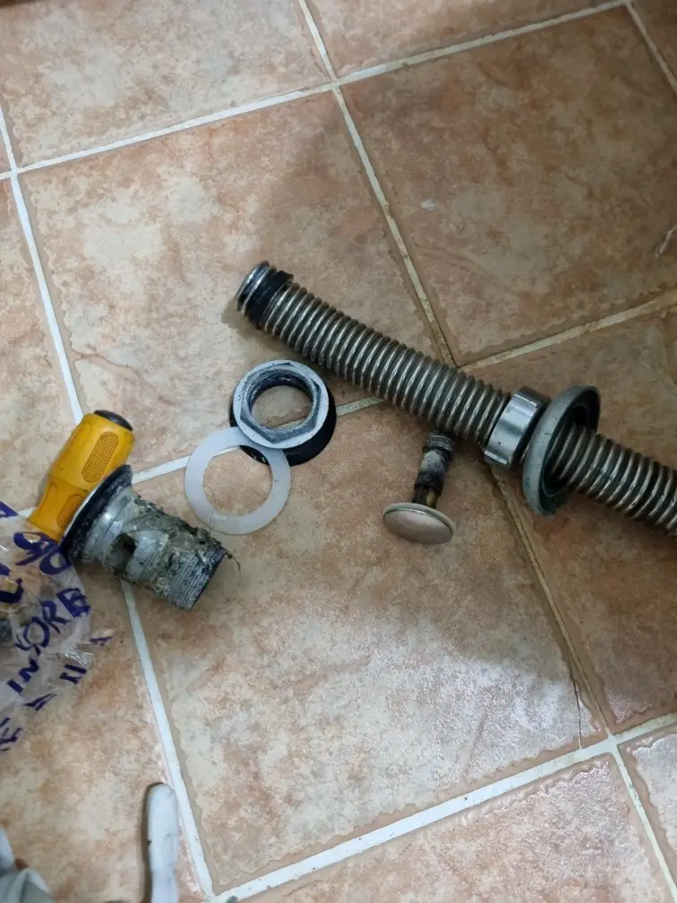 세면대 폽옵 교체 7